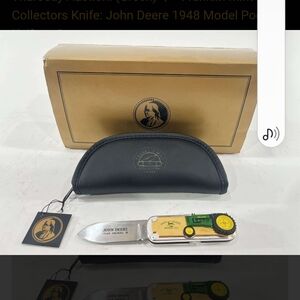 John Deere Tractor Collector Knife